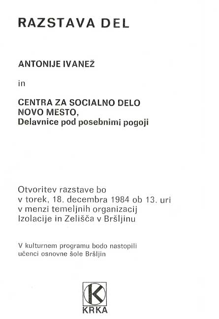 Antonija Ivanez award 2